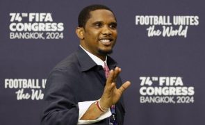 Eto'o suspenso seis meses dos jogos dos Camarões pela FIFA