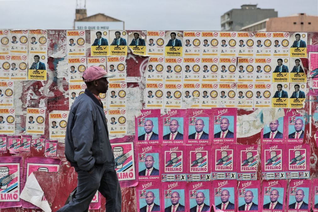 Vermelho e Frelimo tomam conta de Maputo a uma semana da votação