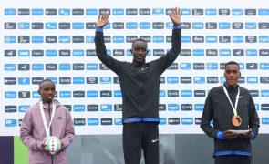 Wisley Kimeli e Rael Nguriatukel vencem maratona de Lisboa com domínio queniano