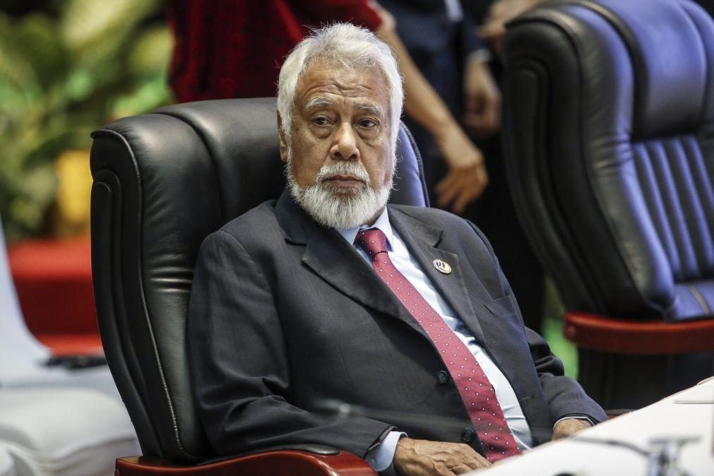 Xanana Gusmão inicia hoje visita oficial a Portugal