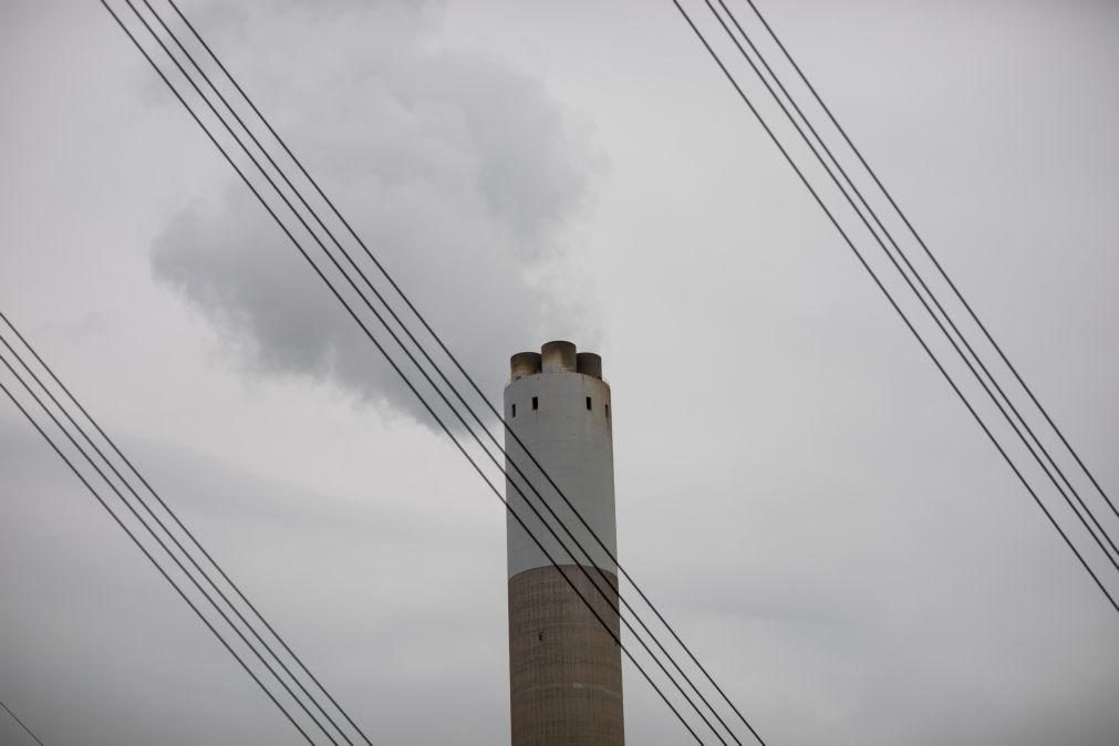 Intensidade carbónica da economia nacional no valor mais baixo desde 1995