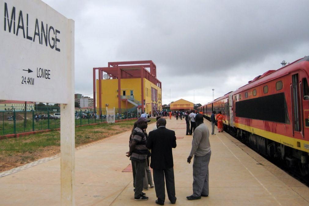 Reposta circulação ferroviária entre Luanda e Malanje interrompida há oito dias