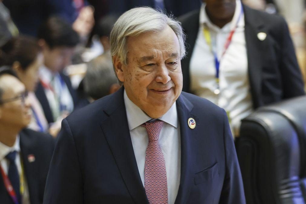 Líderes europeus apoiam Guterres em conflito diplomático com Israel