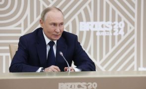 Putin considera palavras de Zelensky sobre armas nucleares 