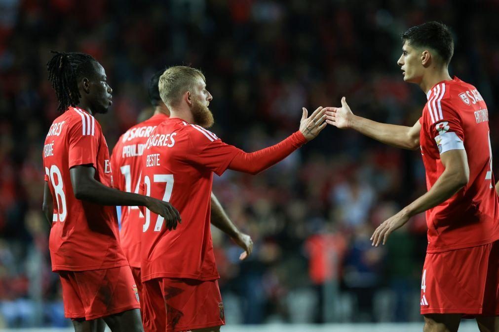 Benfica vence Pevidém e segue em frente na Taça de Portugal