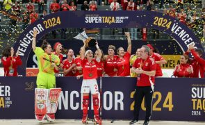 Benfica goleia Tojal para ganhar 11.ª Supertaça feminina de hóquei em patins