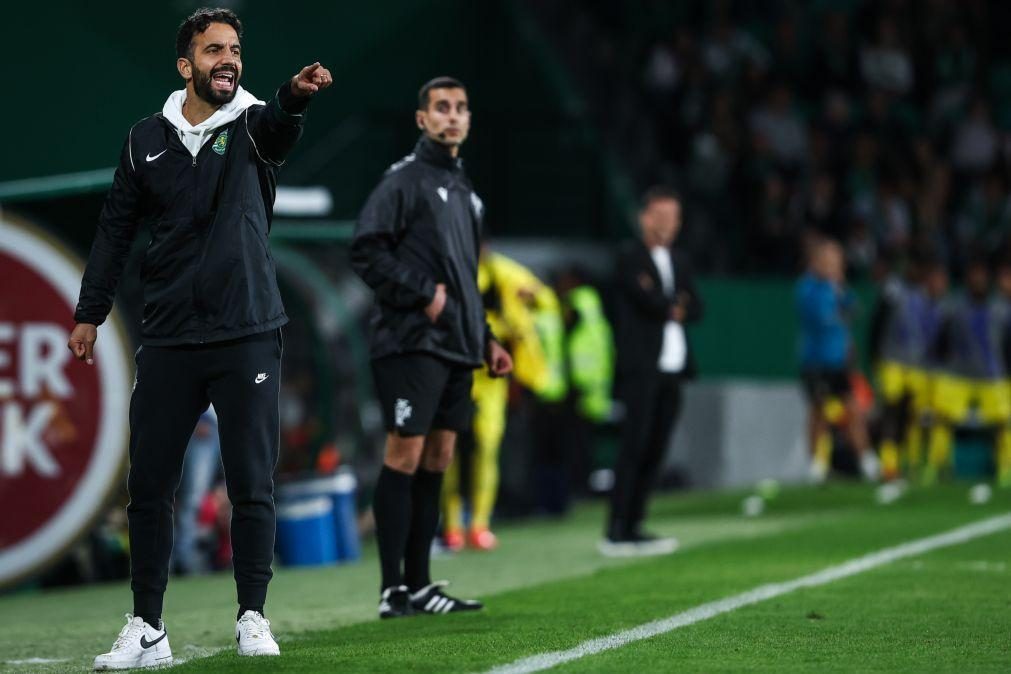 Rúben Amorim orientou treino um dia após Sporting comunicar interesse do United