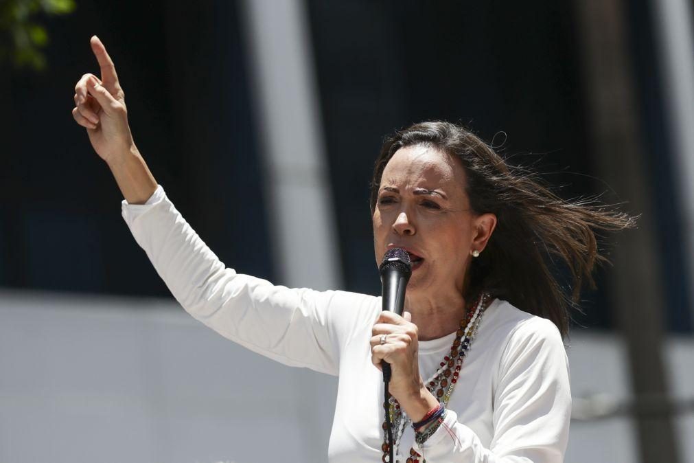 Maduro diz que líder da oposição María Corina Machado abandonou Venezuela