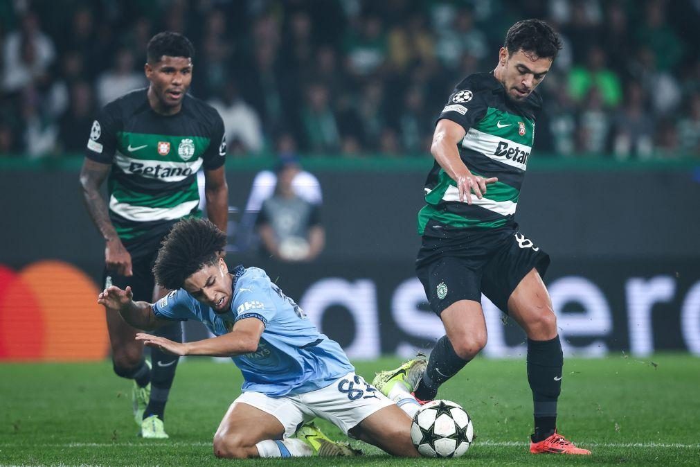 Sporting goleia Manchester City e é segundo na 'Champions'