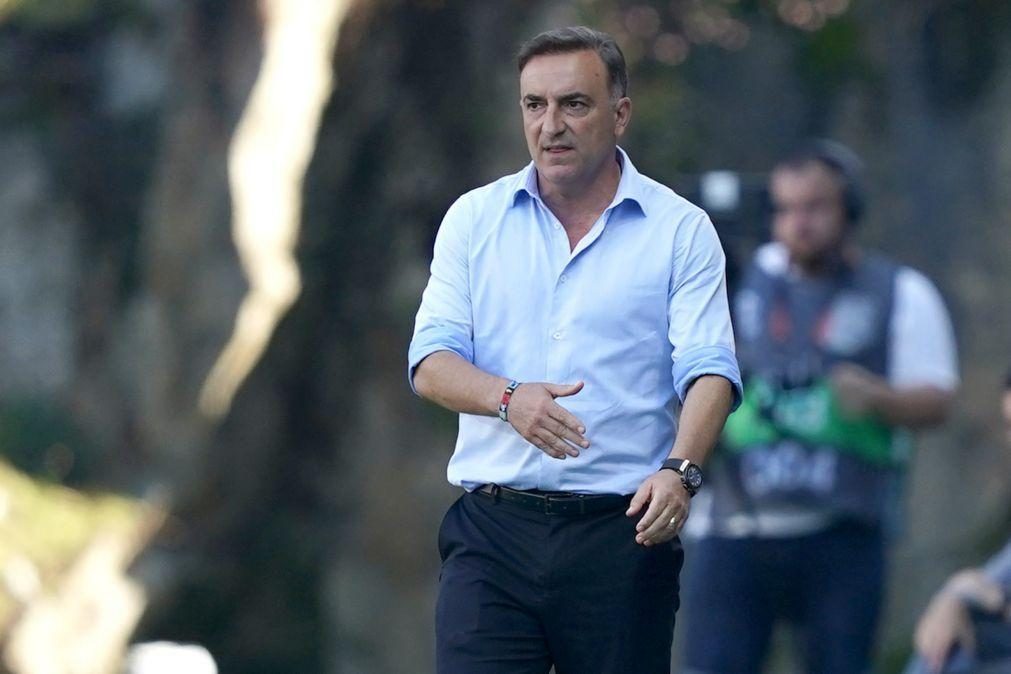 Carlos Carvalhal quer Sporting de Braga com bola na Suécia para bater Elfsborg