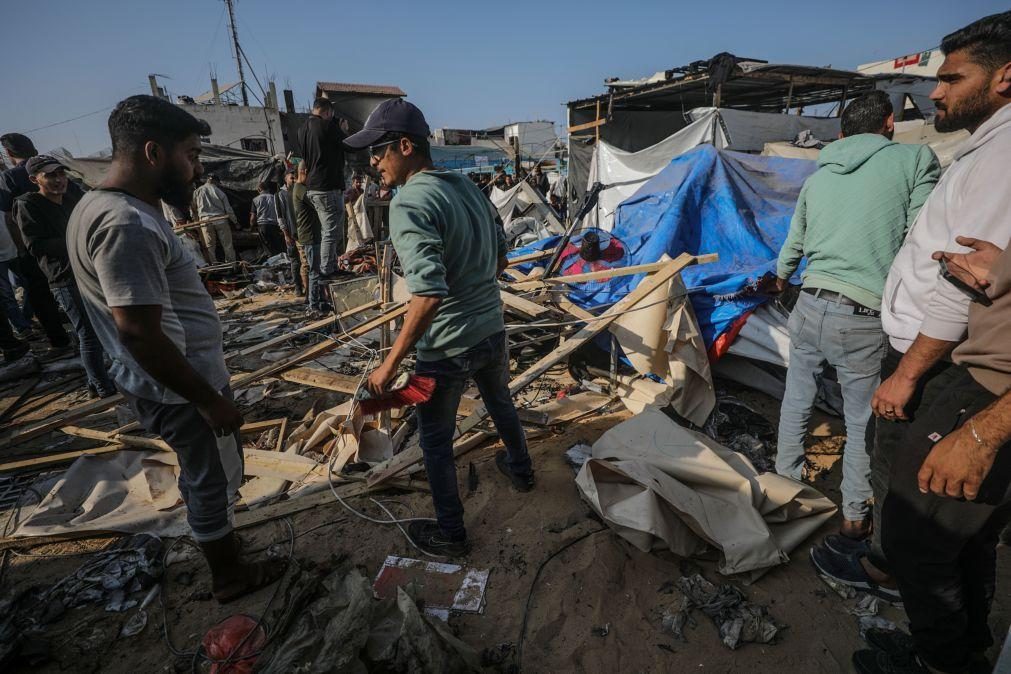 Ataques israelitas matam 14 pessoas na Faixa de Gaza