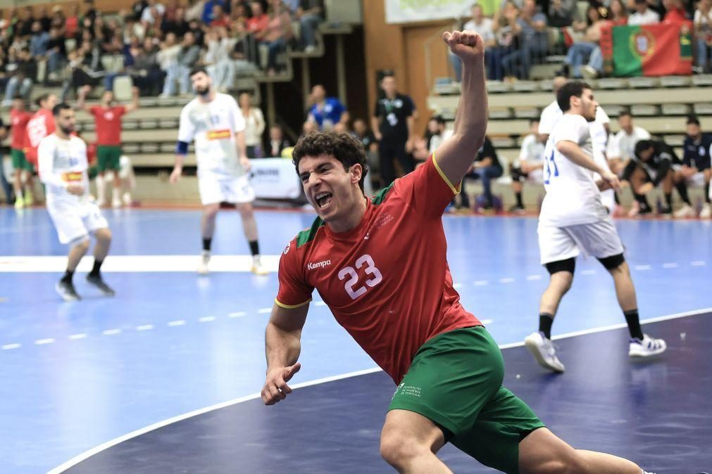 Portugal vence Israel e segue isolado na qualificação para Euro2026 de andebol