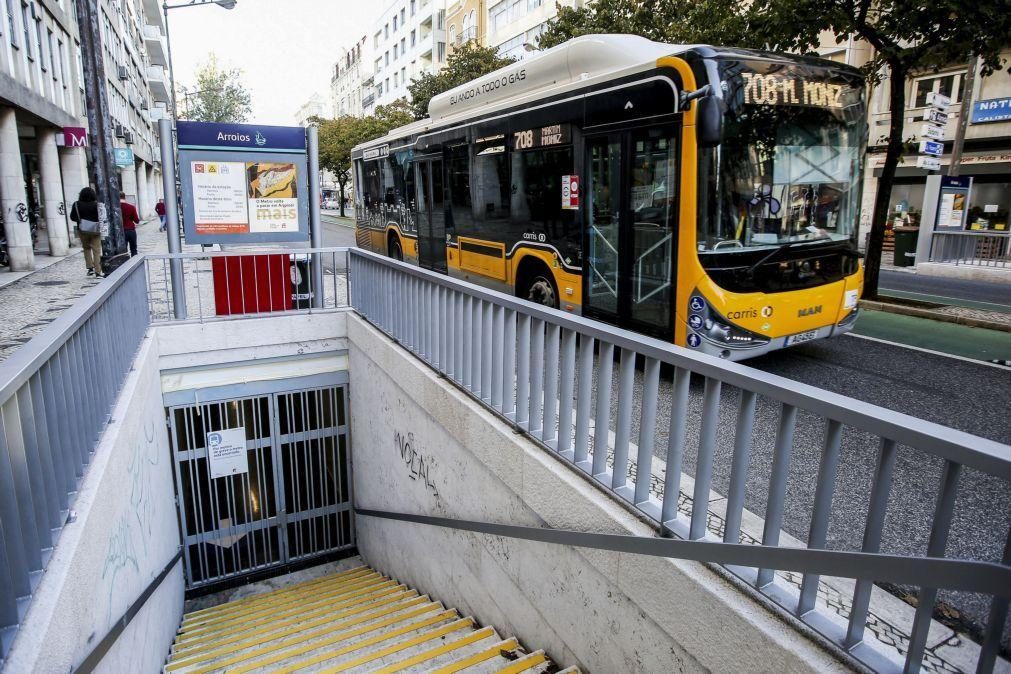 Metro de Lisboa está fechado devido à greve