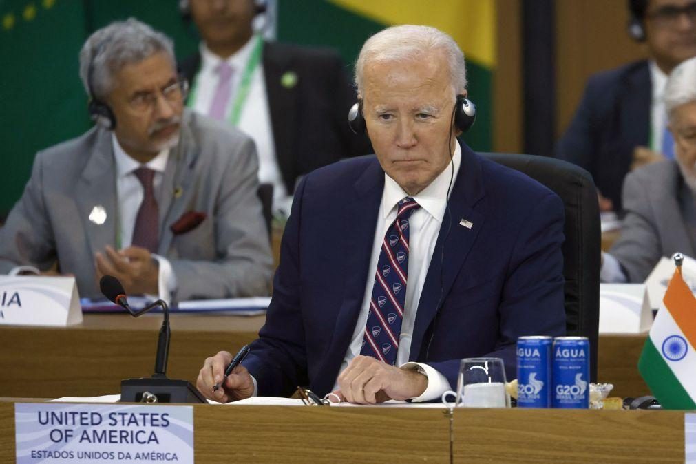 Biden diz que emergência climática é a 