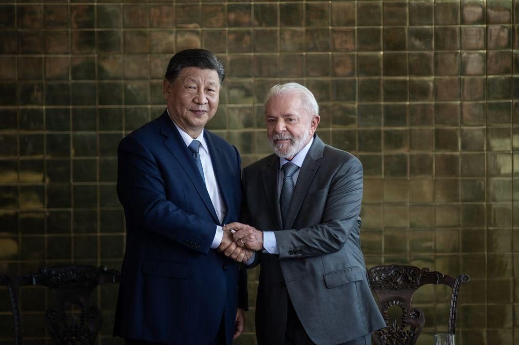 Lula da Silva e Xi Jinping defendem paz na Ucrânia e o reconhecimento de um Estado palestiniano