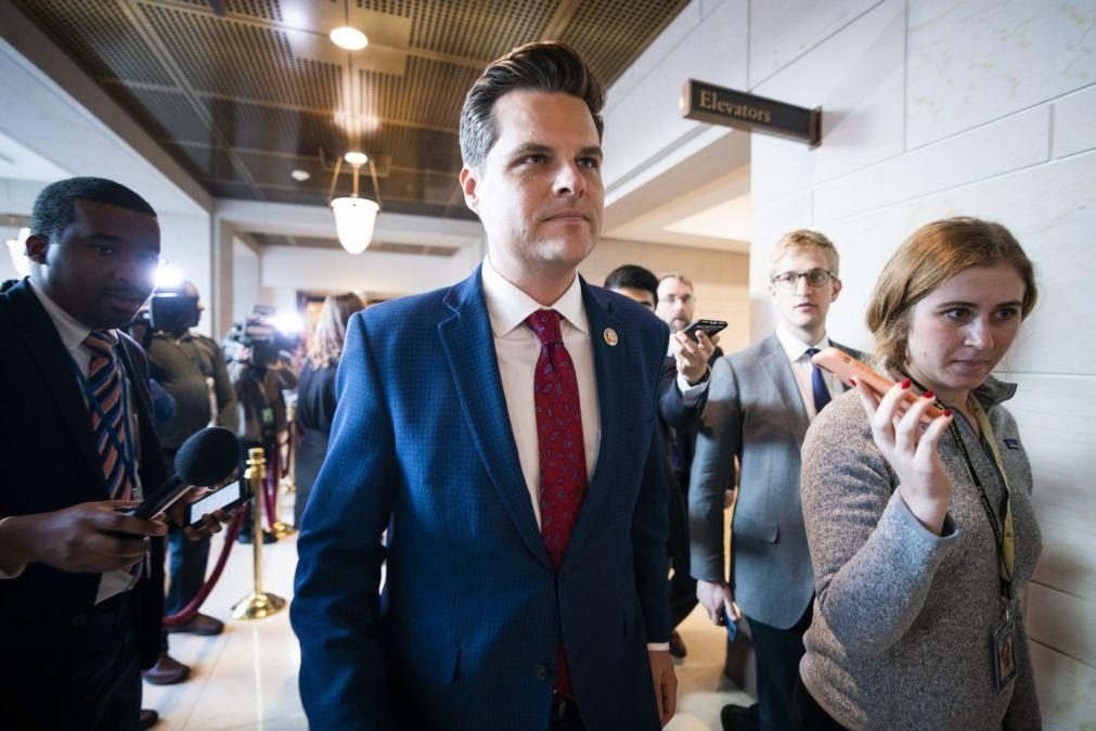 Matt Gaetz retira candidatura a procurador-geral dos EUA