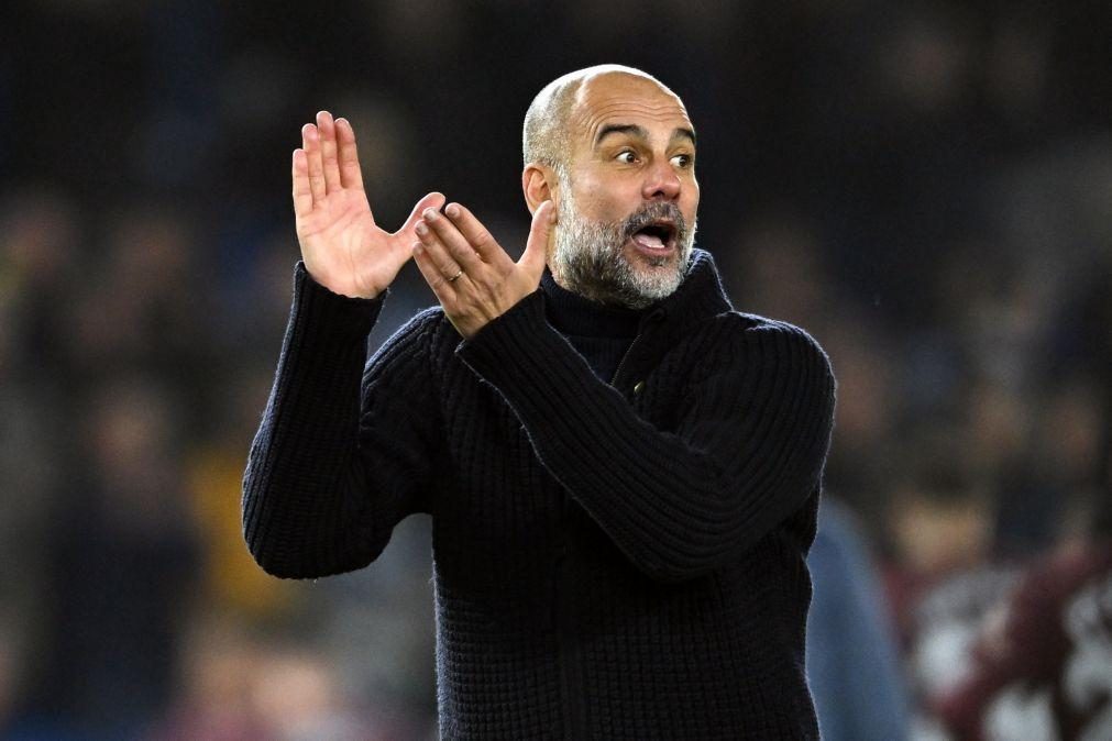 Treinador Pep Guardiola renova contrato com Manchester City por duas temporadas