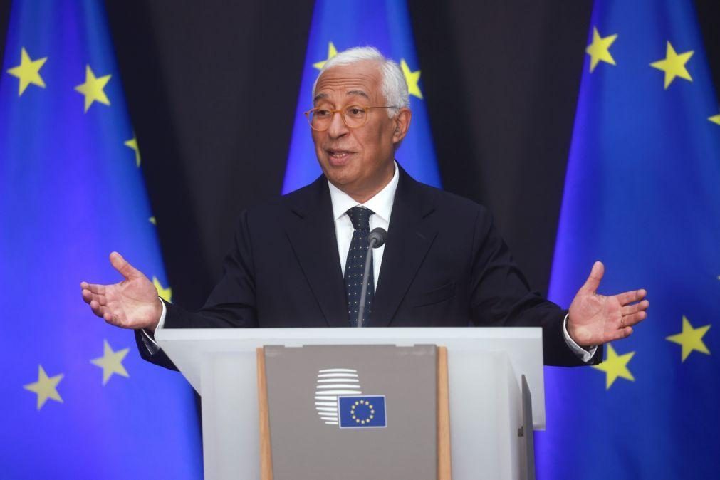 António Costa passa em Kiev primeiro dia na presidência do Conselho Europeu