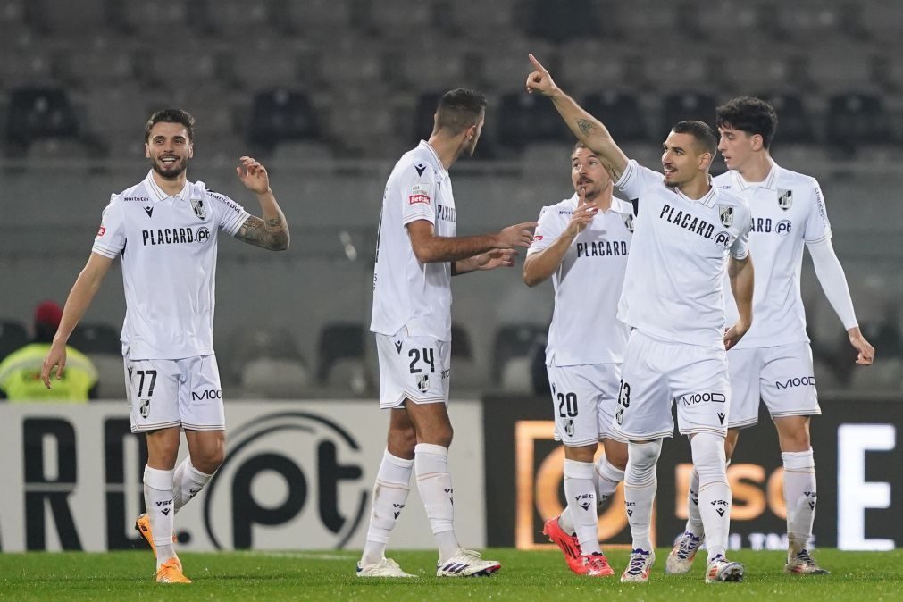 Vitória de Guimarães goleia Gil Vicente e reforça 6.º lugar