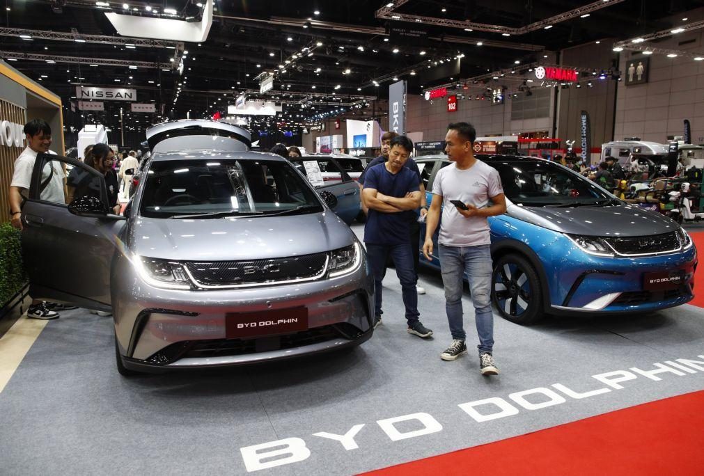 Chinesa BYD prevê iniciar produção de veículos elétricos no Brasil em março