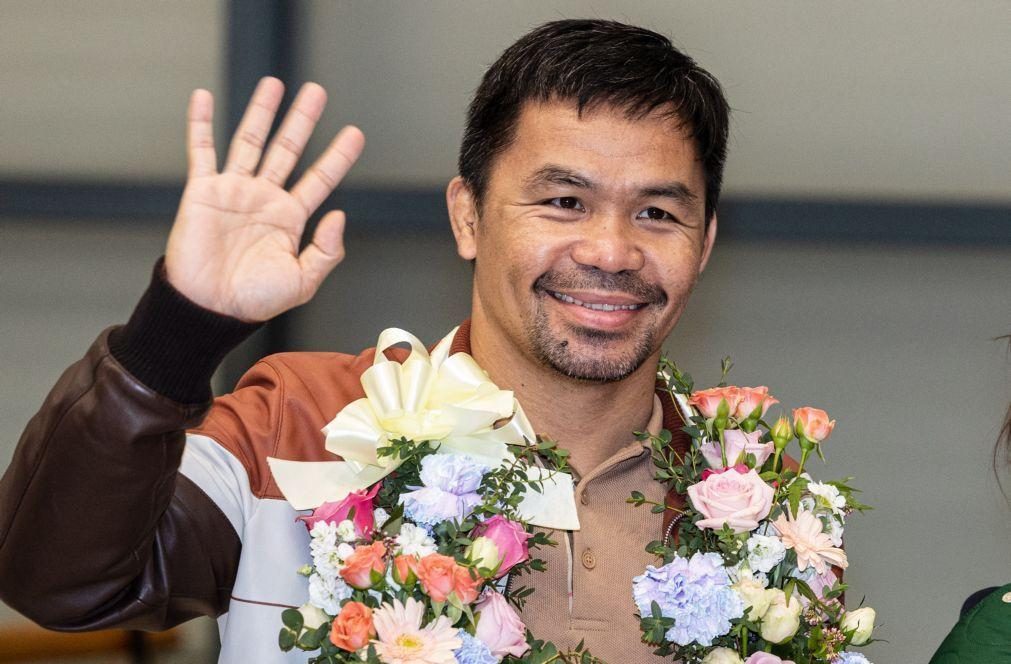 Filipino Manny Pacquiao eleito para 'Hall of Fame' do boxe