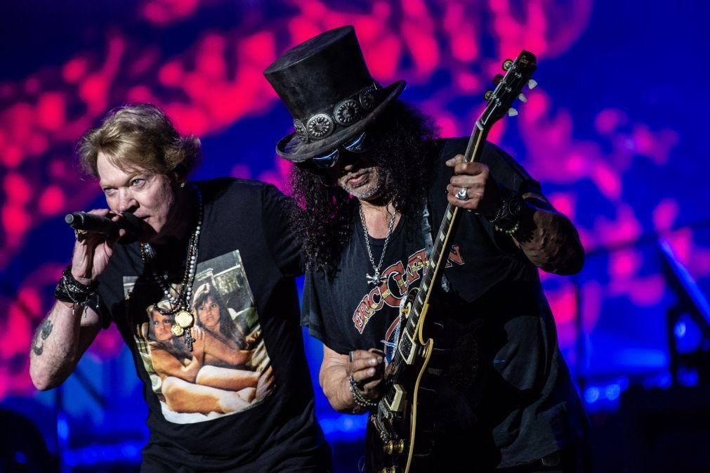 Guns N' Roses atuam em Coimbra em junho de 2025