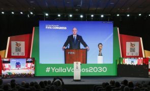 Infantino elogia dossier extraordinário da candidatura ao Mundial2030 e prevê jogos épicos