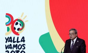 Mundial2030 de futebol pode gerar receita fiscal de 400 MEuro