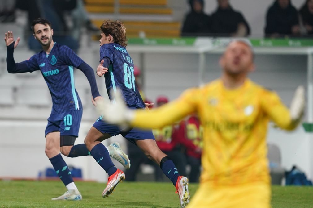 FC Porto vence em Moreira de Cónegos e assume liderança provisória