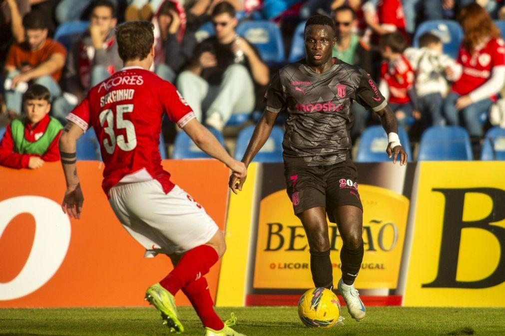 Sporting de Braga vence Santa Clara e ultrapassa açorianos