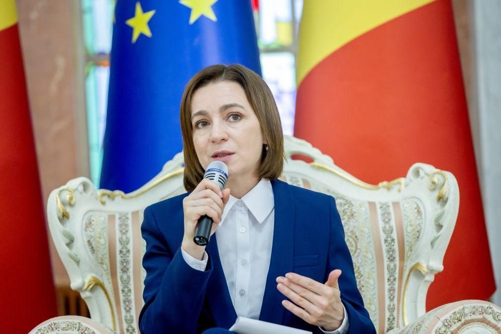 Presidente da Moldova aplaude escolha europeia ao assumir segundo mandato