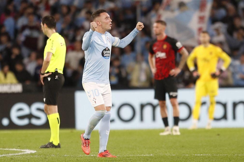 Iago Aspas renova com Celta de Vigo até 2026 e clube diz que é prenda de Natal