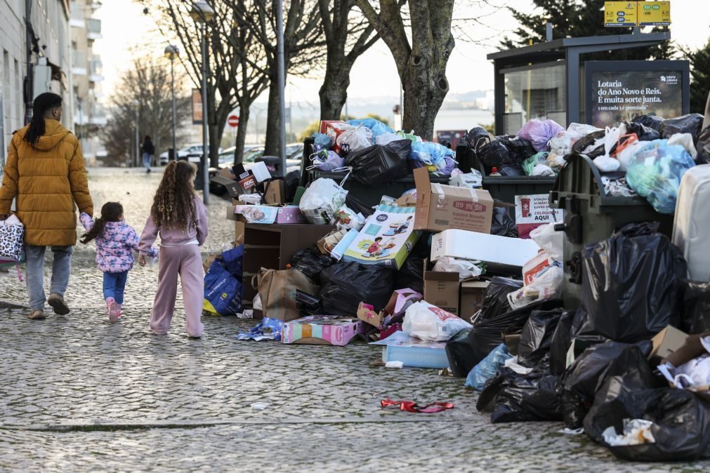 Serviços mínimos baixam adesão à greve do lixo em Lisboa para 60%