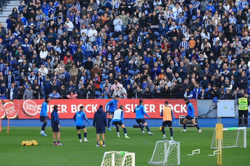 FC Porto recupera treino de ano novo oito anos depois com recorde de assistência