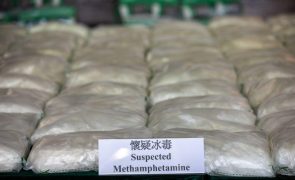 Volume de droga apreendida no aeroporto de Hong Kong mais que triplicou em 2024