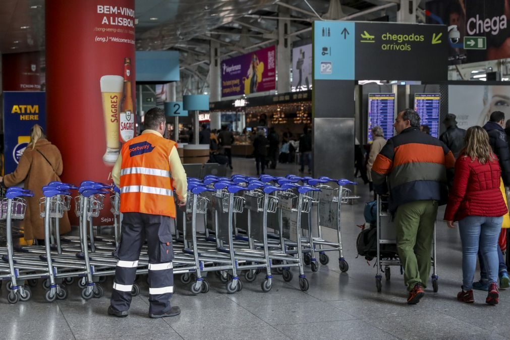 PSP controlou 20,2 milhões de passageiros nos aeroportos portugueses em 2024