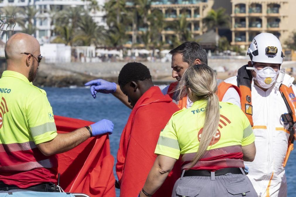 Resgatada embarcação com 62 imigrantes no sudoeste de Gran Canaria