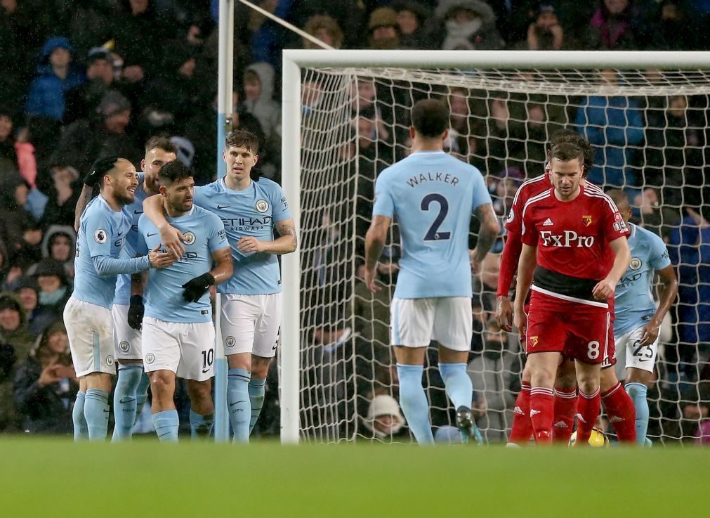 Manchester City vence Watford, de Marco Silva, e consolida liderança em Inglaterra