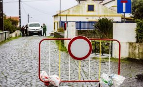 Mau tempo causa 13 ocorrências durante a madrugada nos Açores