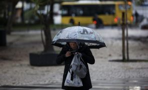 Proteção Civil registou 71 ocorrências até às 07:00 devido à chuva e vento