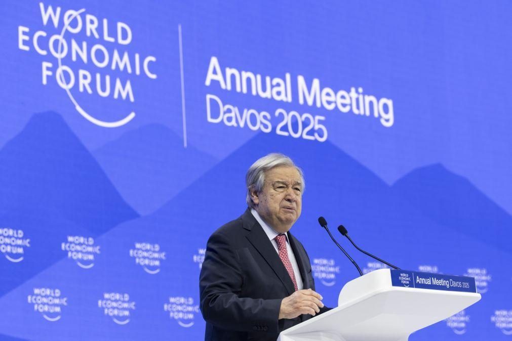 Guterres acusa quem recua em compromissos climáticos de estar do lado errado