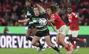 Benfica segura liderança na Liga feminina com empate frente ao Sporting