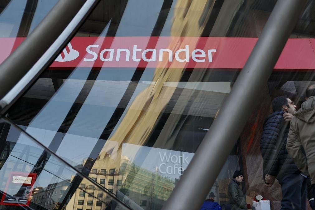 Grupo Santander com lucros recorde de 12.574 milhões de euros em 2024