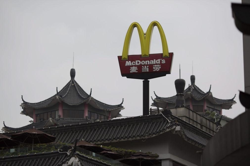 McDonald's planeia abrir este ano na China quase metade dos novos estabelecimentos