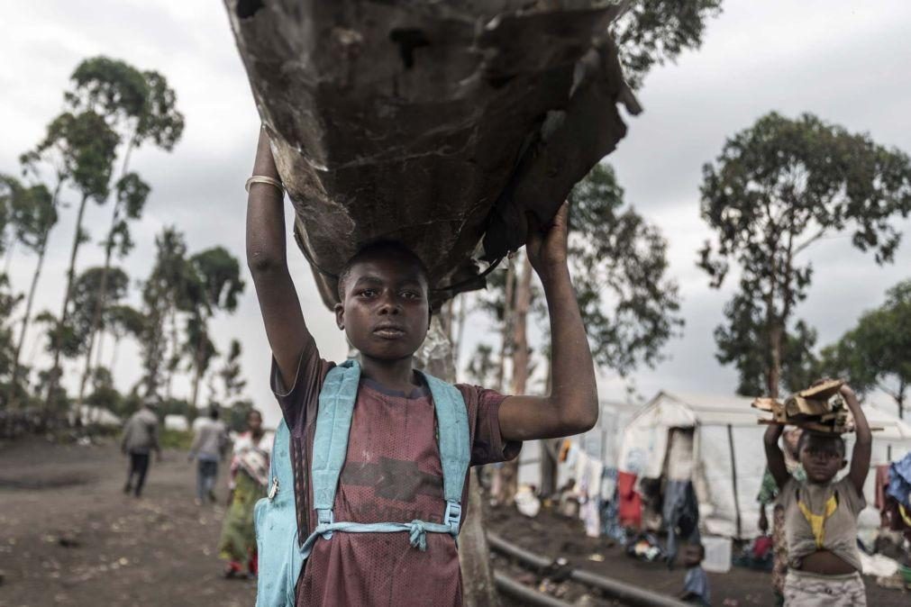 Unicef alarmada com violência no leste do Congo e com impacto nas crianças