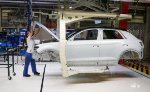 Produção automóvel em Portugal cai 22% em janeiro