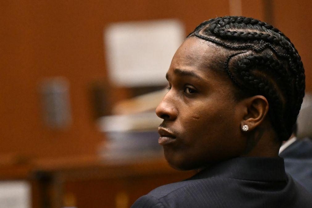 Rapper A$AP Rocky absolvido em julgamento de ex-colaborador baleado em Hollywood