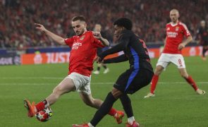 Benfica reencontra FC Barcelona nos 'oitavos' da Liga dos Campeões