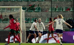 Portugal empata com Inglaterra no arranque da Liga das Nações feminina