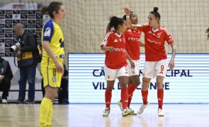 Benfica conquista Taça da Liga feminina de futsal no desempate por penáltis